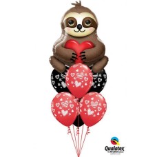 Bukiet 829 I Love You a Sloth! Qualatex #98701 57057-6